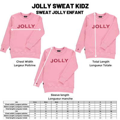 BIRDZ Jolly Sweat |Cotton Candy| Kidz