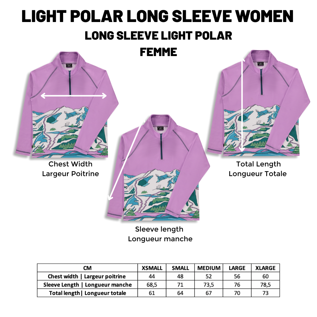BIRDZ Velour plush first layer |Lilac| Women
