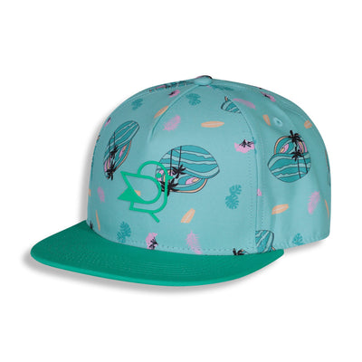 Watermelon waves Cap |Beach Glass| Kidz