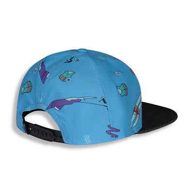 Shop online for this beautiful blue, waterski print snapback cap, made for boyz, by Birdz.  Get free shipping on all orders over $75 CA & over $100 US. Get 10% off your first order. Shop online. 