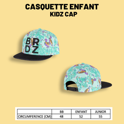 Casquette Huard |Bleu Turquoise| Enfants