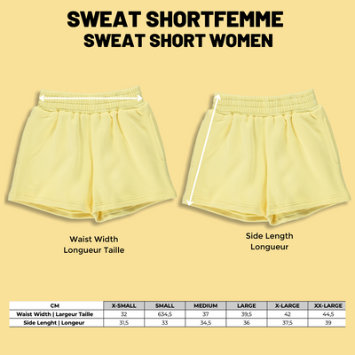 BIRDZ Shorts Jogger |Banane| Femmes