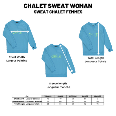 Chalet Sweat |Blue Radiance| Women