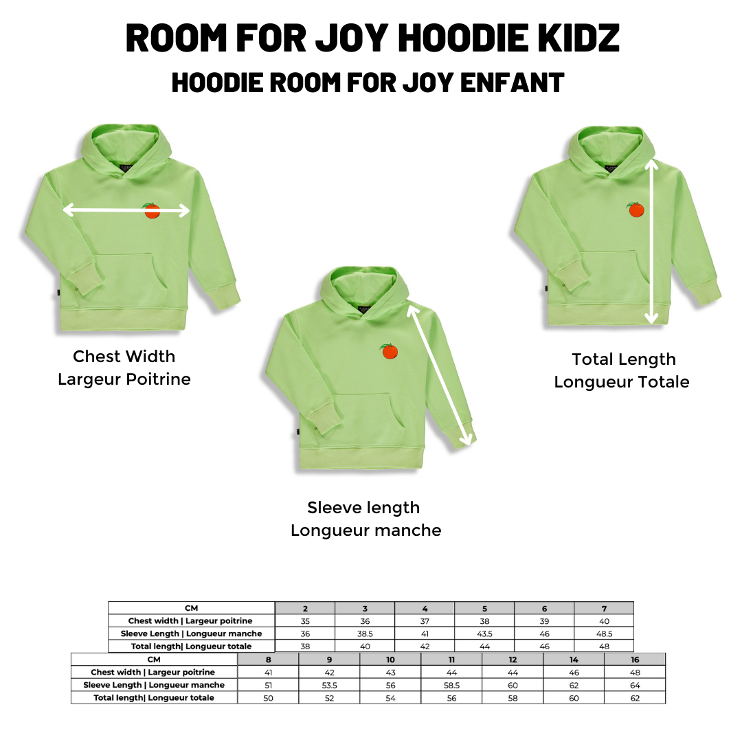 SAMPLE - Room For Joy Hoodie |Patina Green| Kidz