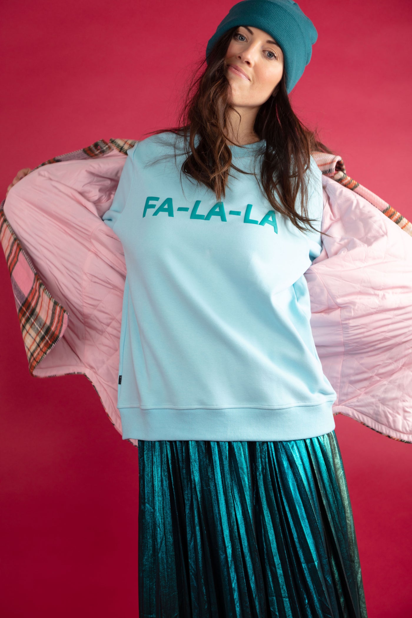 BIRDZ Fa-La-La Sweat |Blue| Women