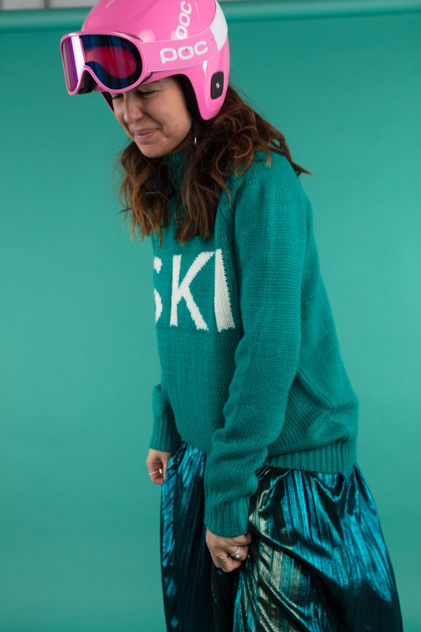 BIRDZ Ski knit |Quetzal Green| Women