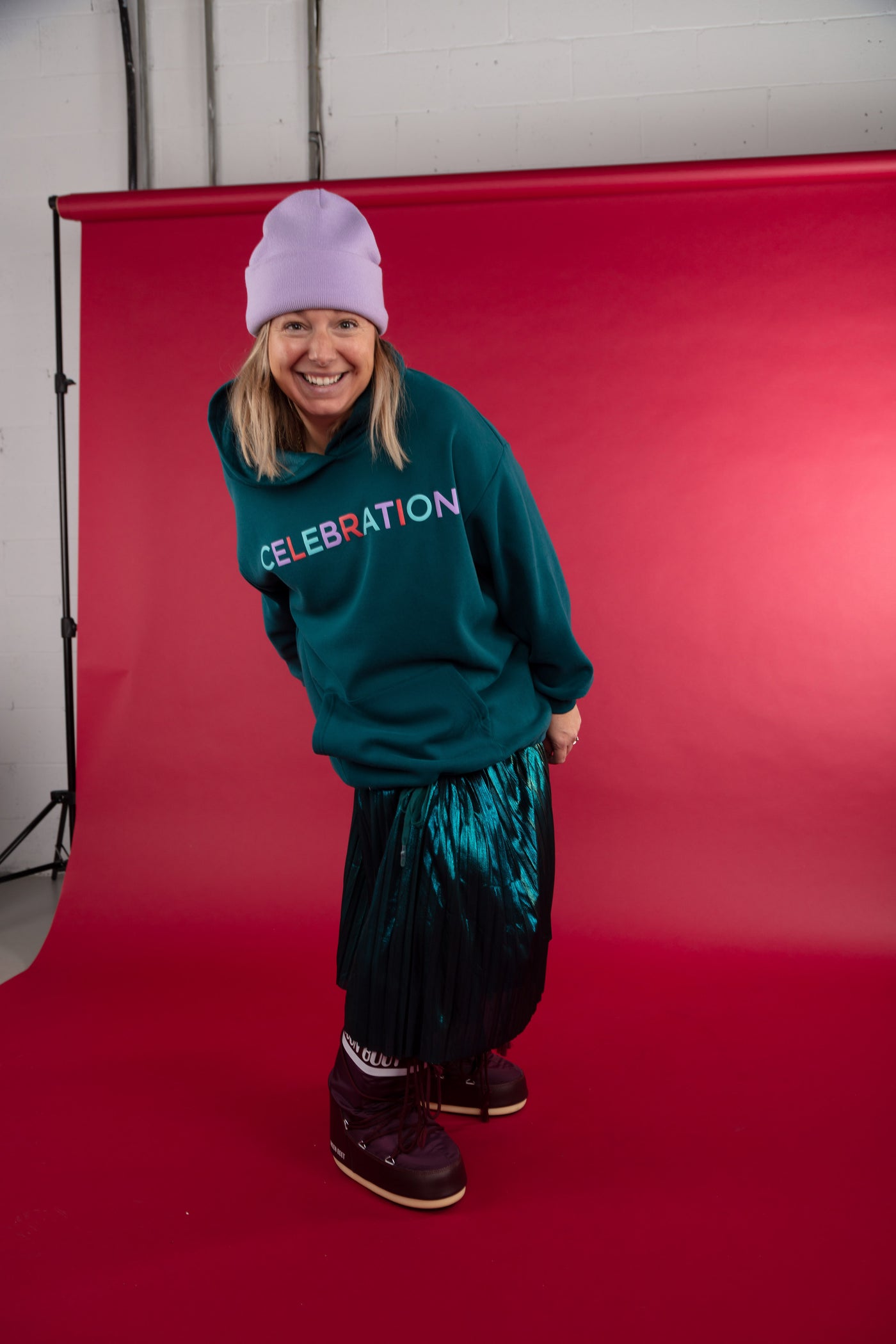 BIRDZ Celebration Hoodie |Quetzal Green| Women