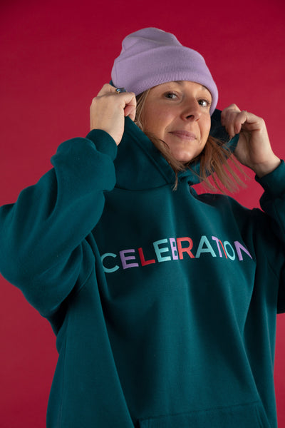 BIRDZ Celebration Hoodie |Quetzal Green| Women