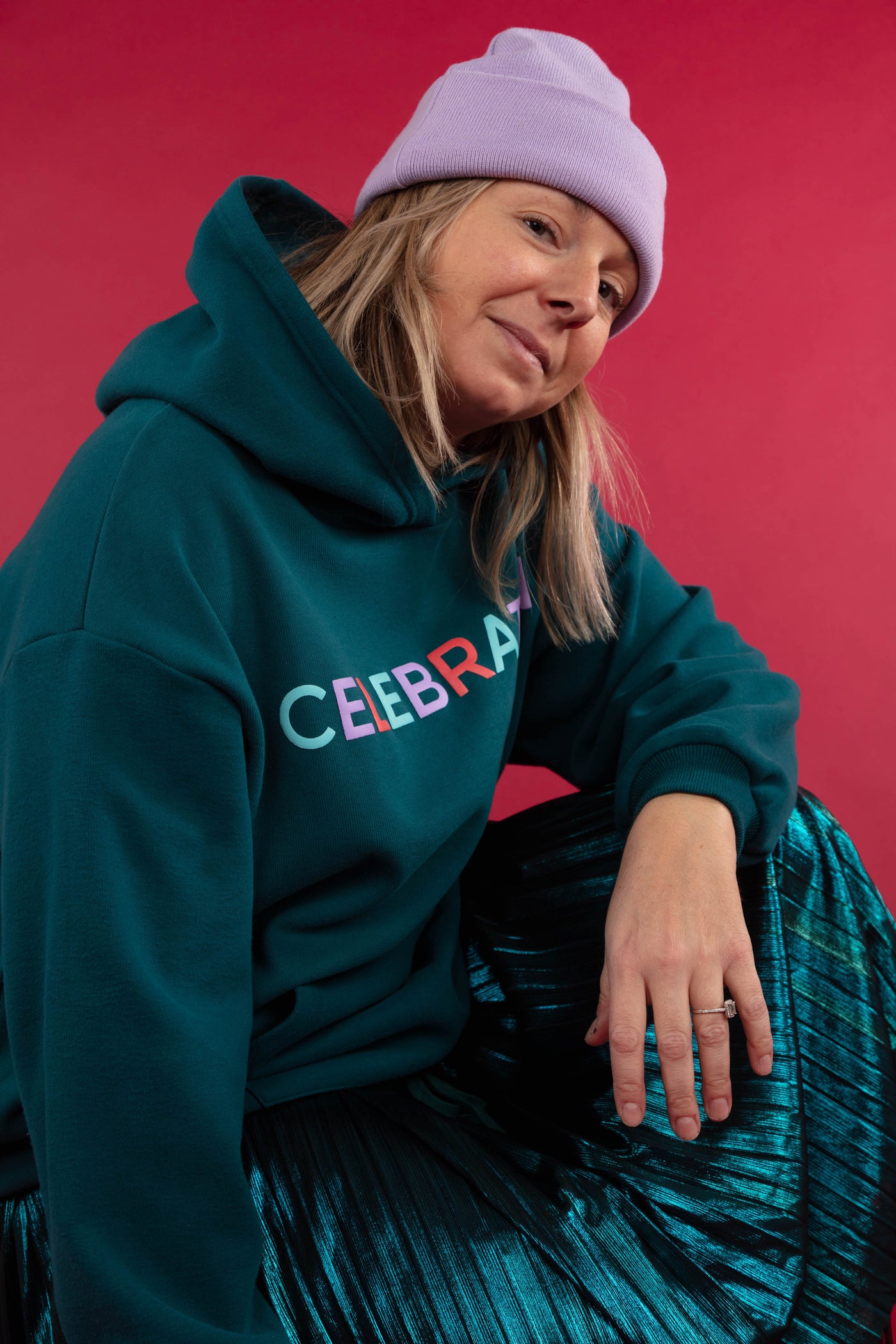 BIRDZ Celebration Hoodie |Quetzal Green| Women