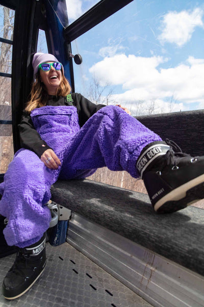 BIRDZ Sherpa Overall |Purple| Women
