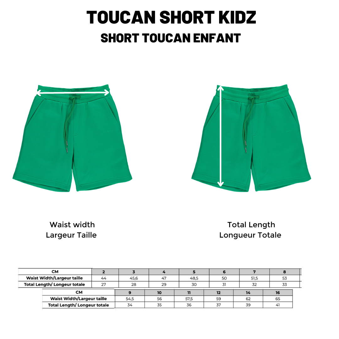 Short |Toucan| Enfants